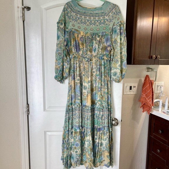 Spell Fp turquoise amethyst gown L - Picture 6 of 13